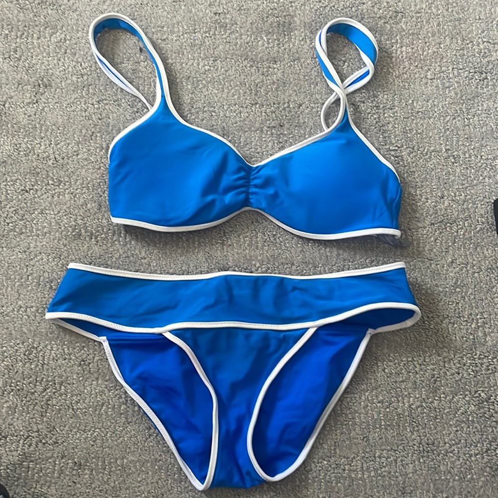 Aerie blue bikini set